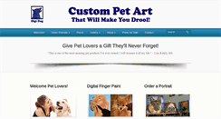Desktop Screenshot of digitaldogportraits.com